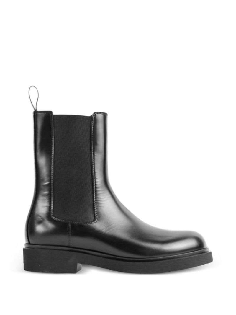 pull-on panelled boots 1