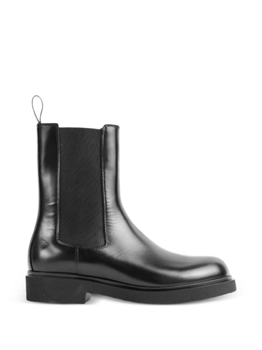 pull-on panelled boots - 1