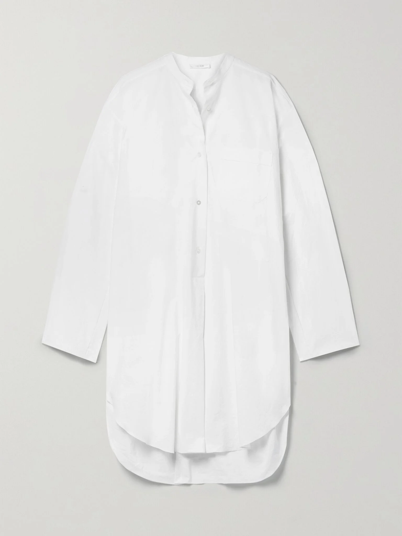 Come cotton-poplin tunic White - 1