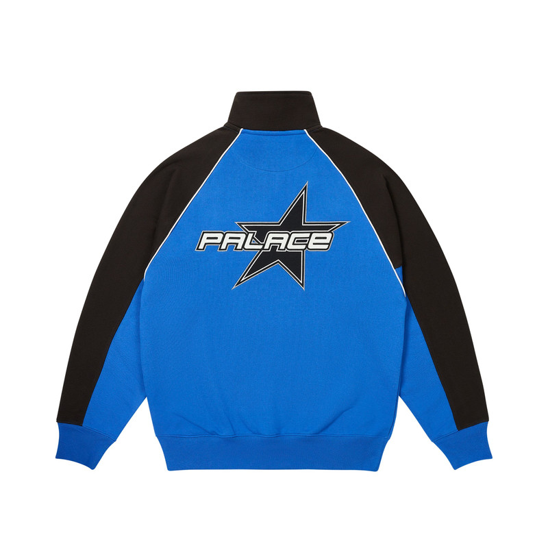 PALACE PALSTAR 1/4 ZIP BLUE BERRY outlook