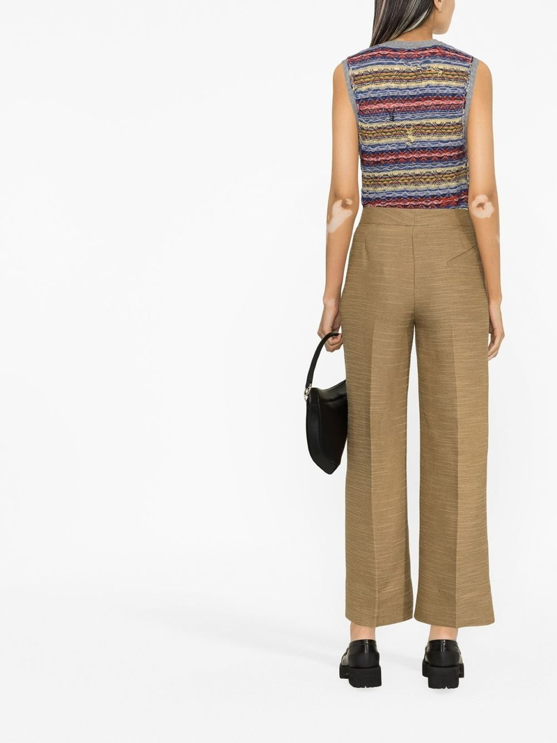 tailored straight-leg trousers 4