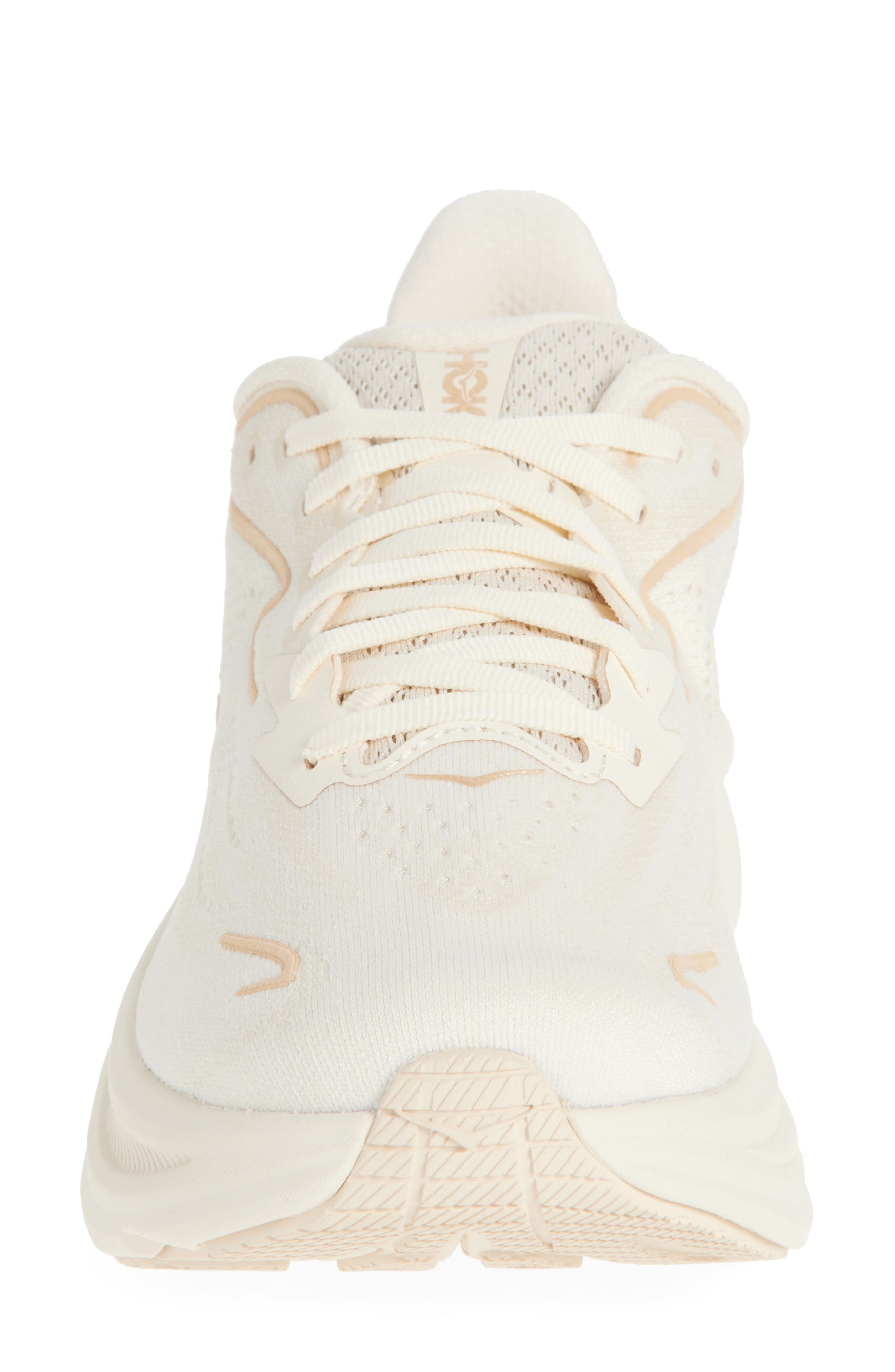 HOKA Clifton 10 Running Shoe in Vanilla /Birch /Birch at Nordstrom - 4