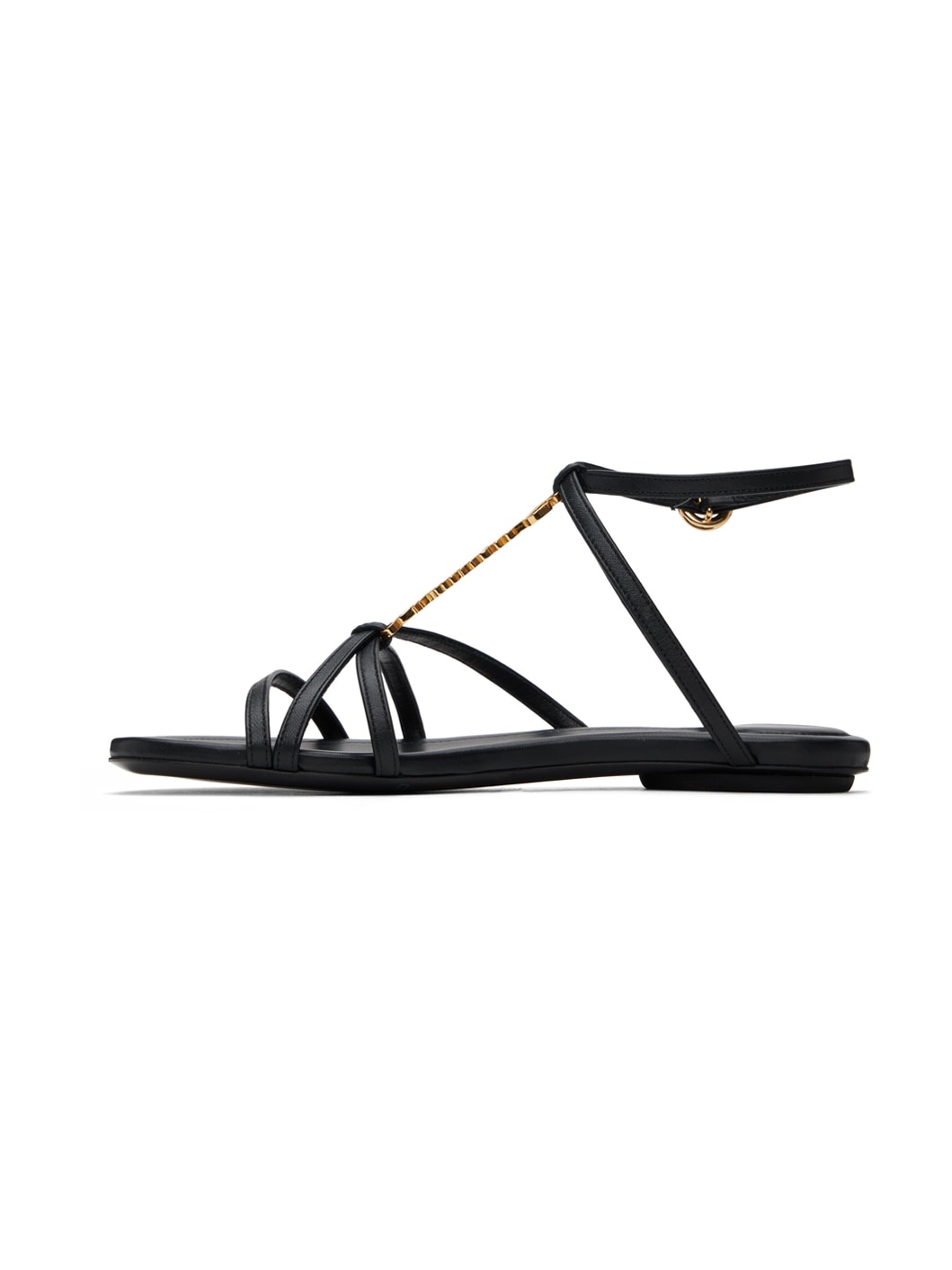 Black Les Classiques 'Les sandales Pralu plates' Sandals - 3
