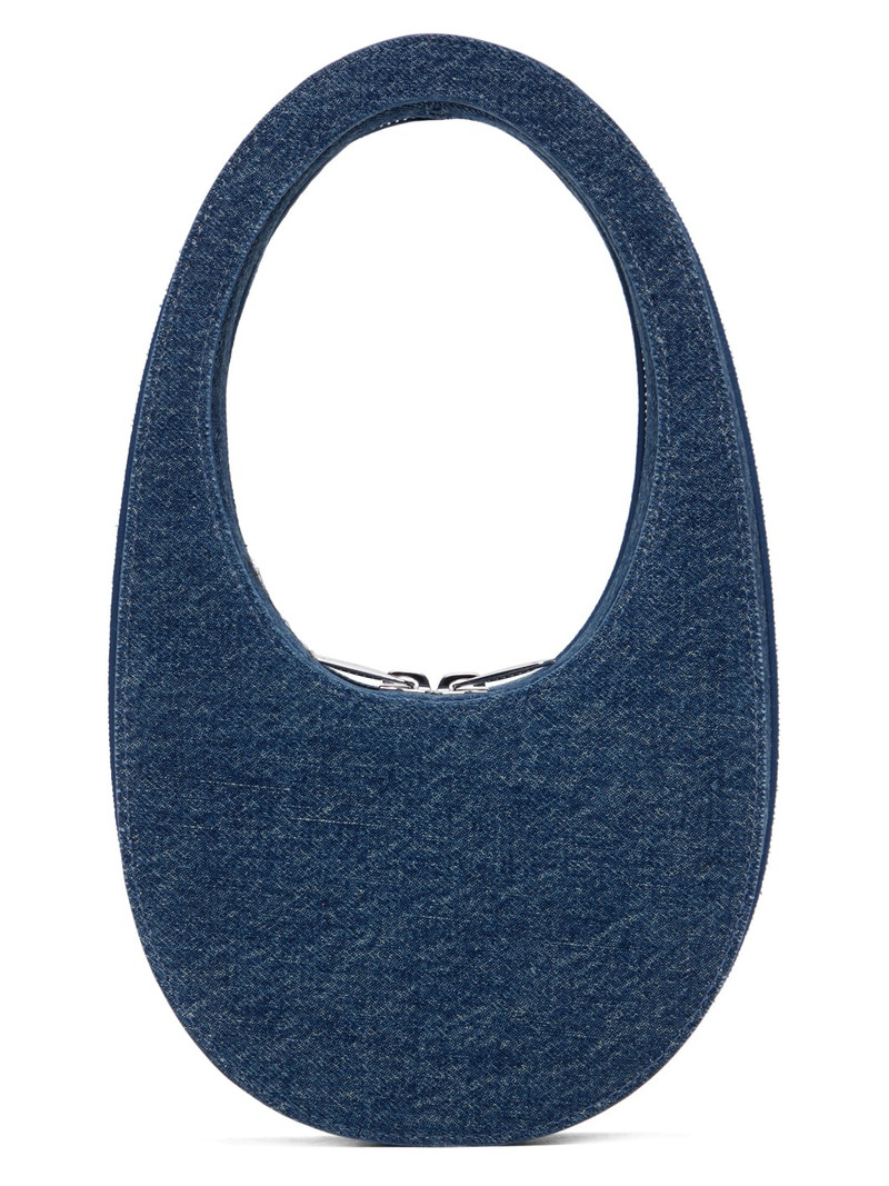 Blue Denim Mini Swipe Bag 1