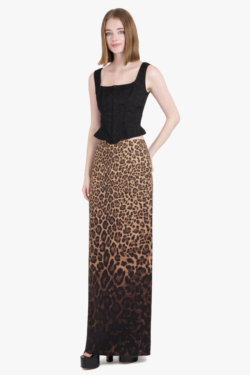 Valentino CREPE SKIRT | ANIMALIER outlook