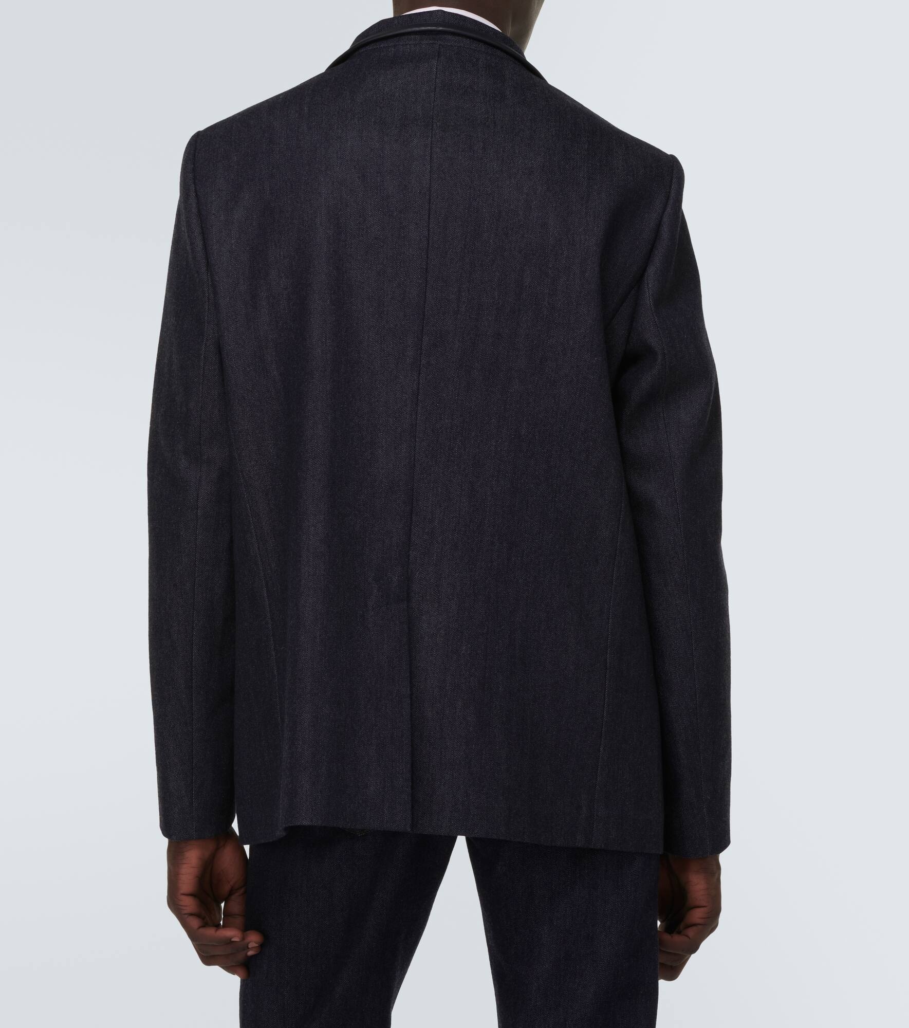 Spagna cotton and cashmere jacket - 4