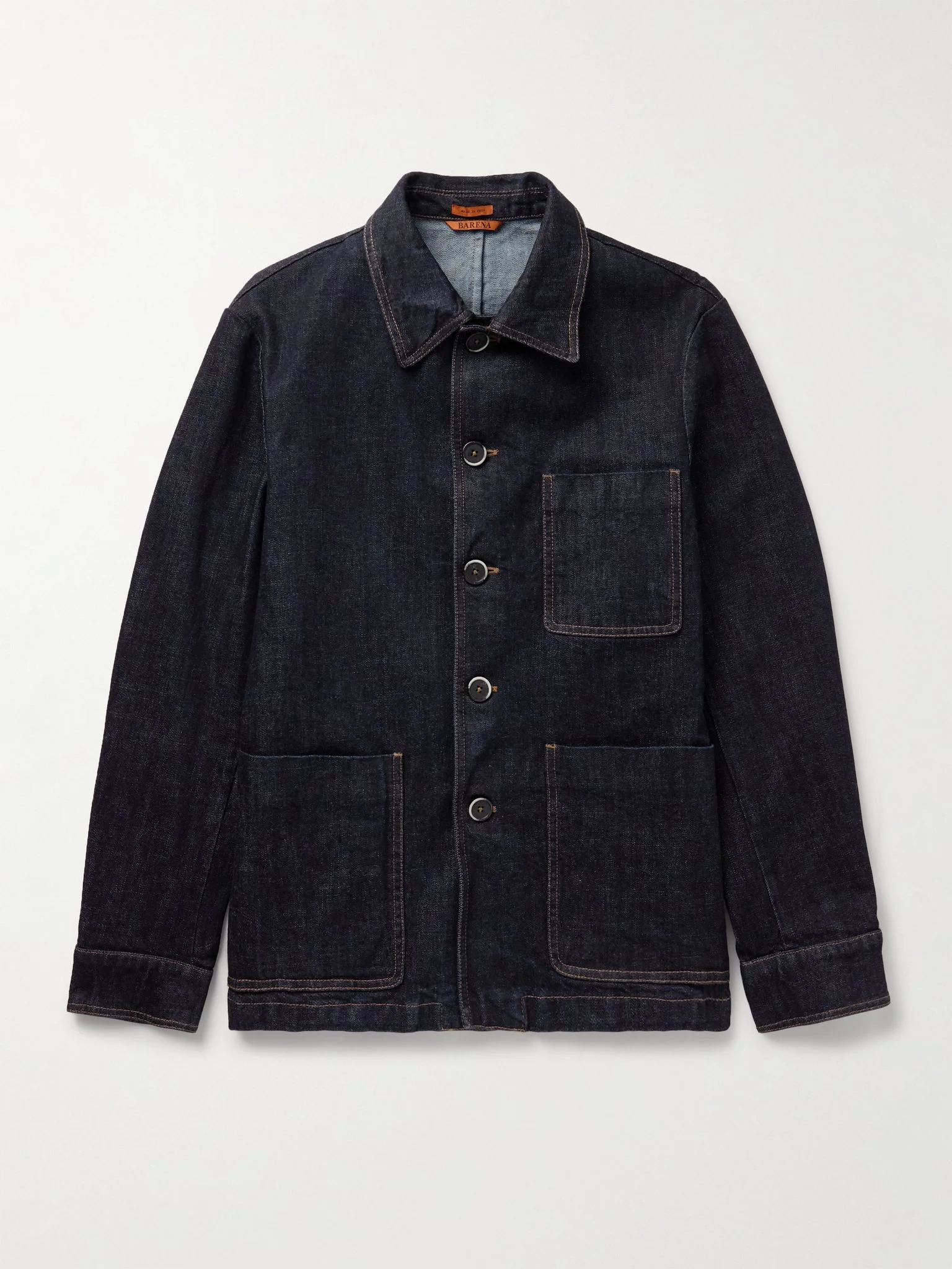 Orno Denim Overshirt Dark denim - 1
