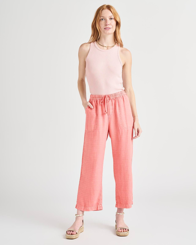 Angie Crop Wide Leg Pant 4