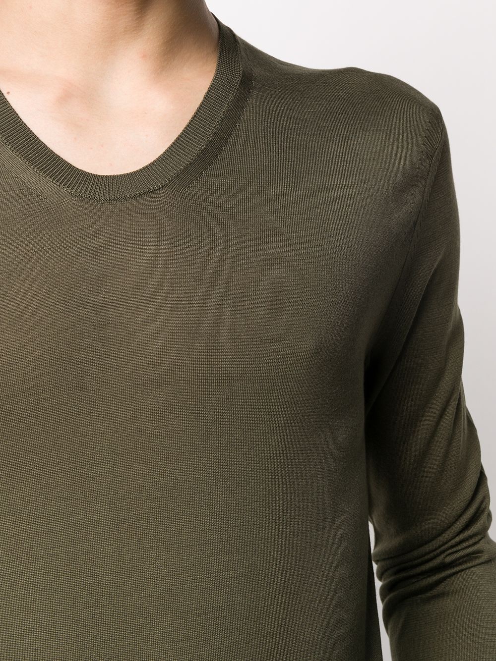 scoop-neck sweater - 5