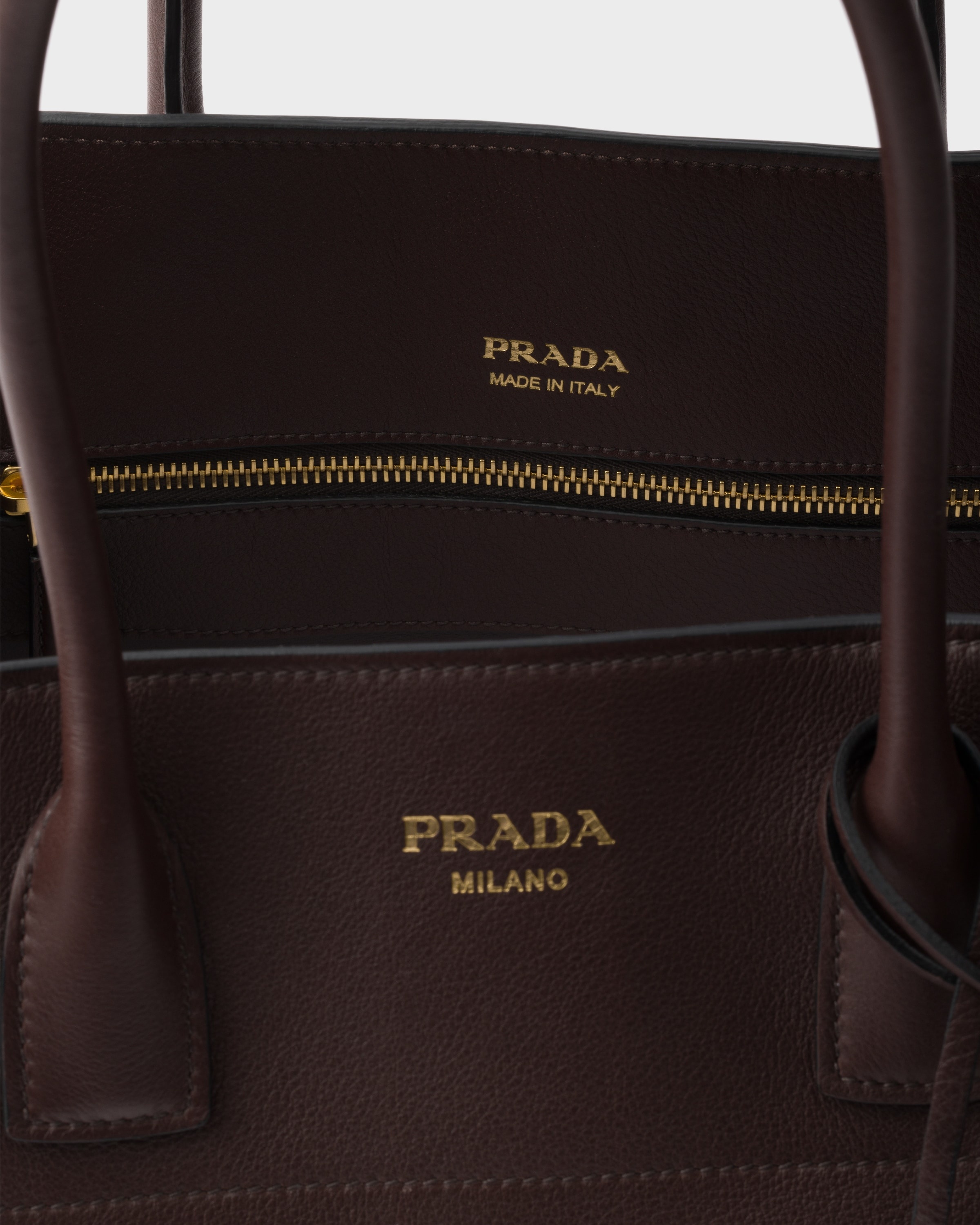 Large leather tote bag - 4