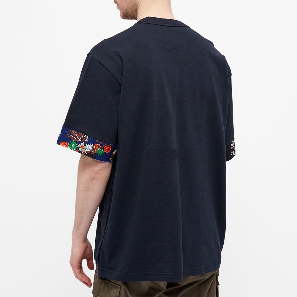 Sacai x Pendleton Archive Print Mix Tee - 6