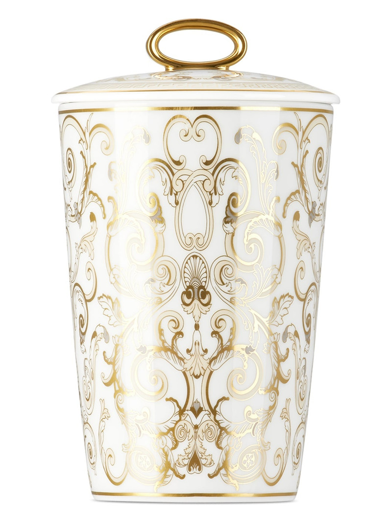 White Rosenthal Medusa Gala Scented Candle - 1