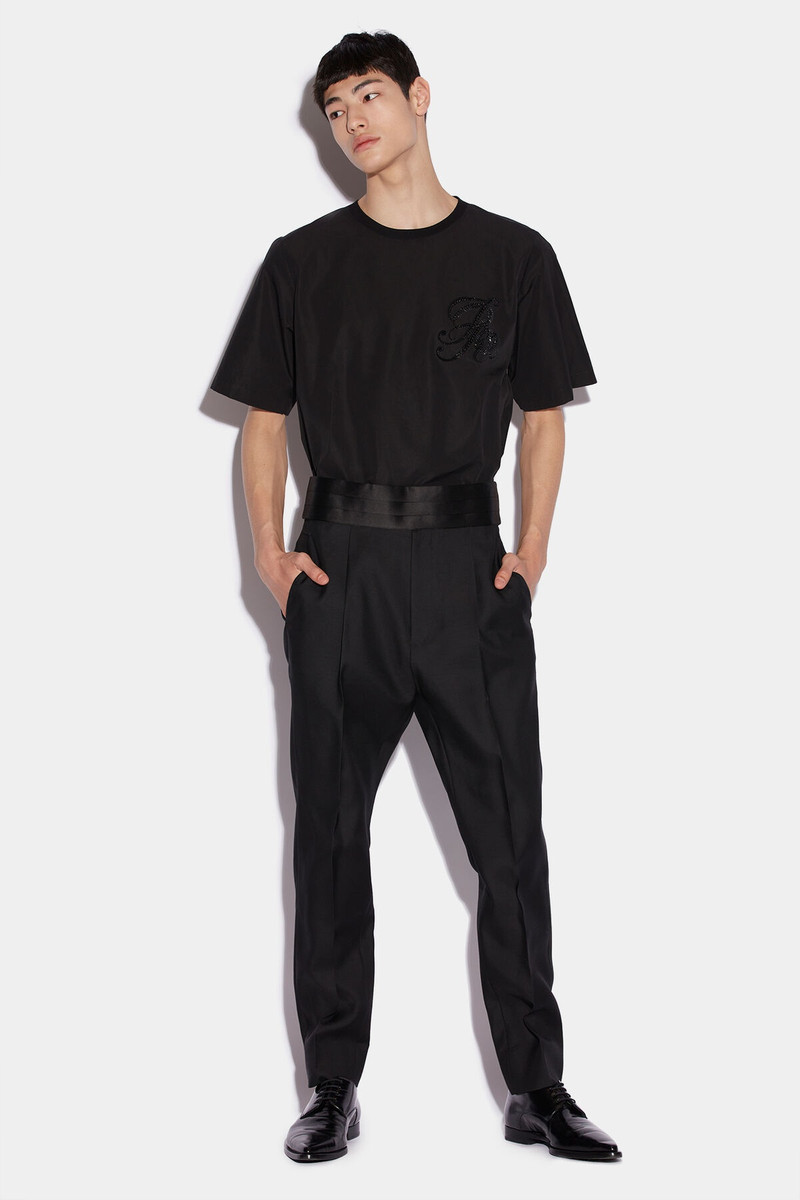 IBRA BLACK ON BLACK LOS ANGELES HIGH WAIST PANTS - 1