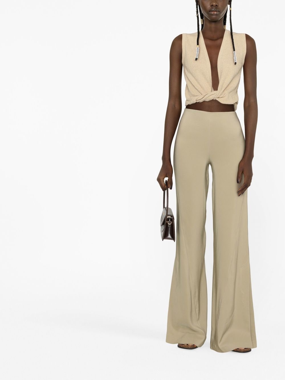 Soffio flared trousers - 2