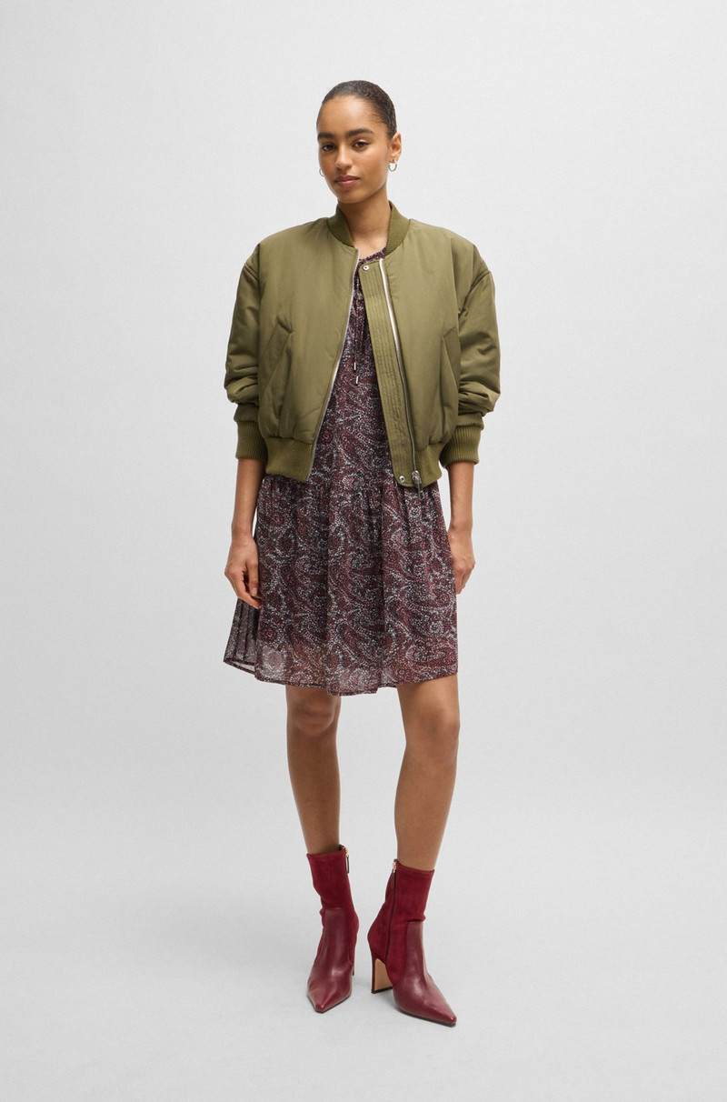 BOSS ANKLE BOOTS IN SUEDE AND LEATHER WITH SIDE ZIP outlook