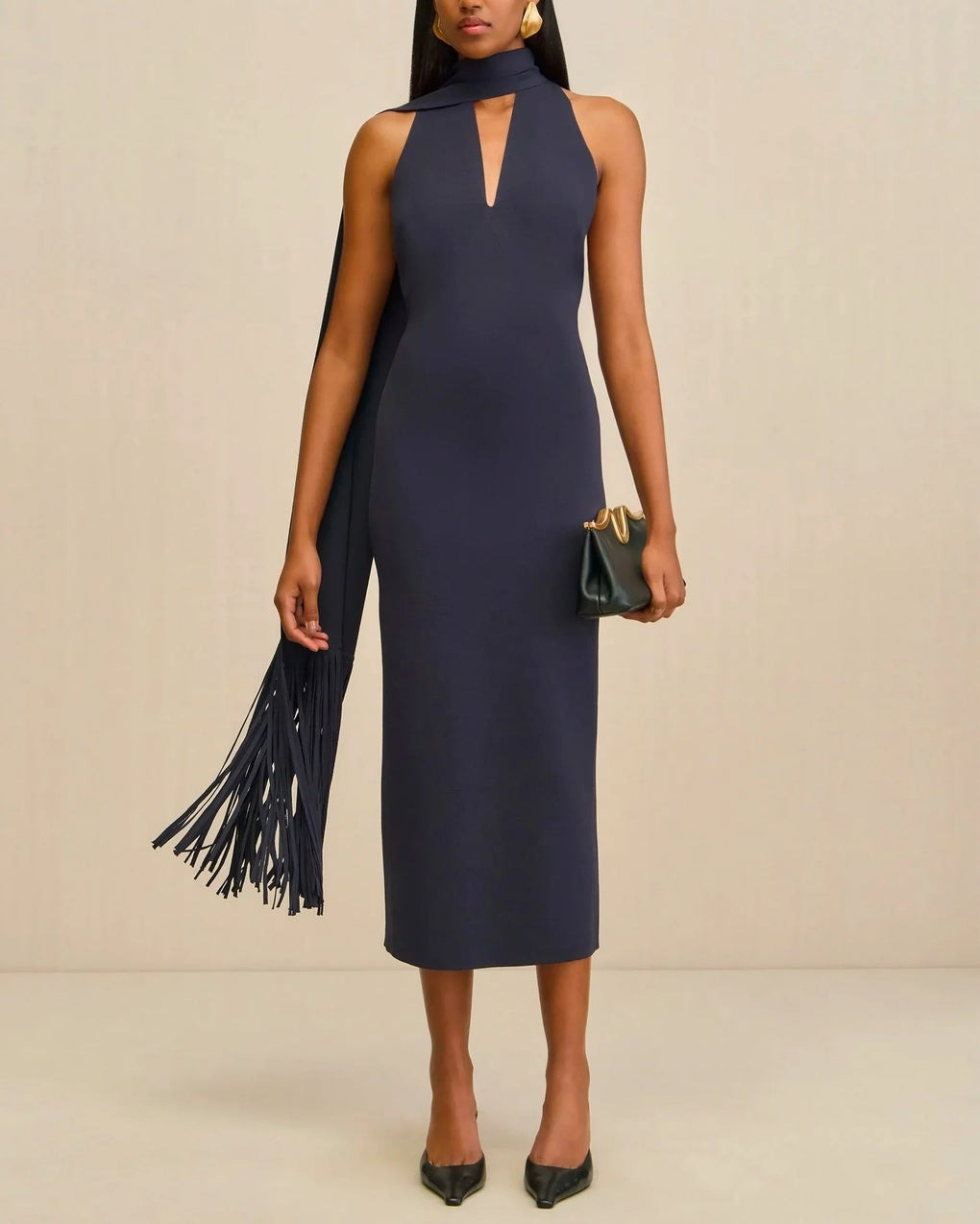 Dress Caia Knit Blue - 3