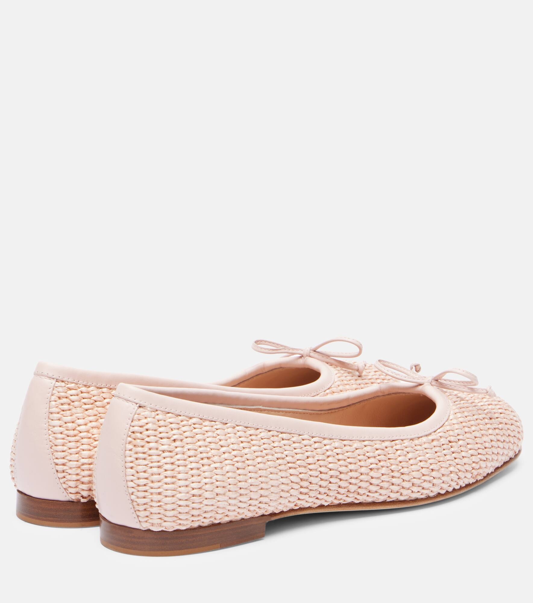 Veralli raffia ballet flats - 2