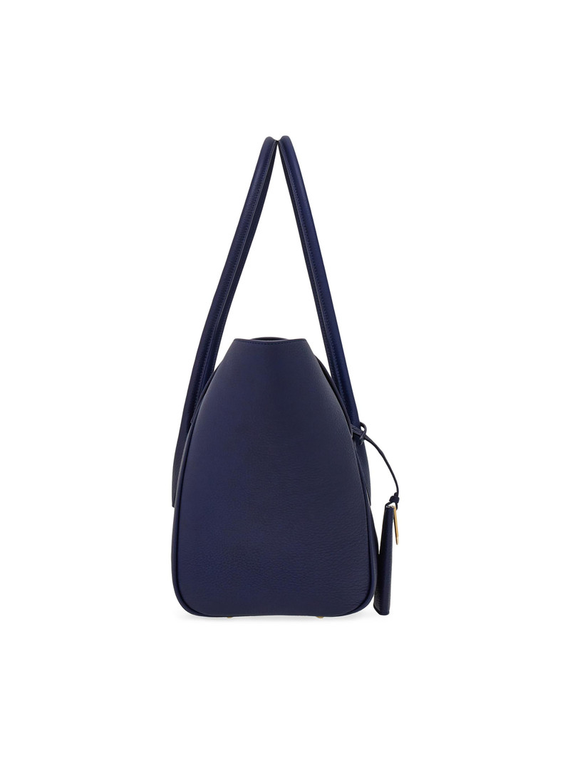 Women's Large Firenze Leather Tote Bag - Midnight 3