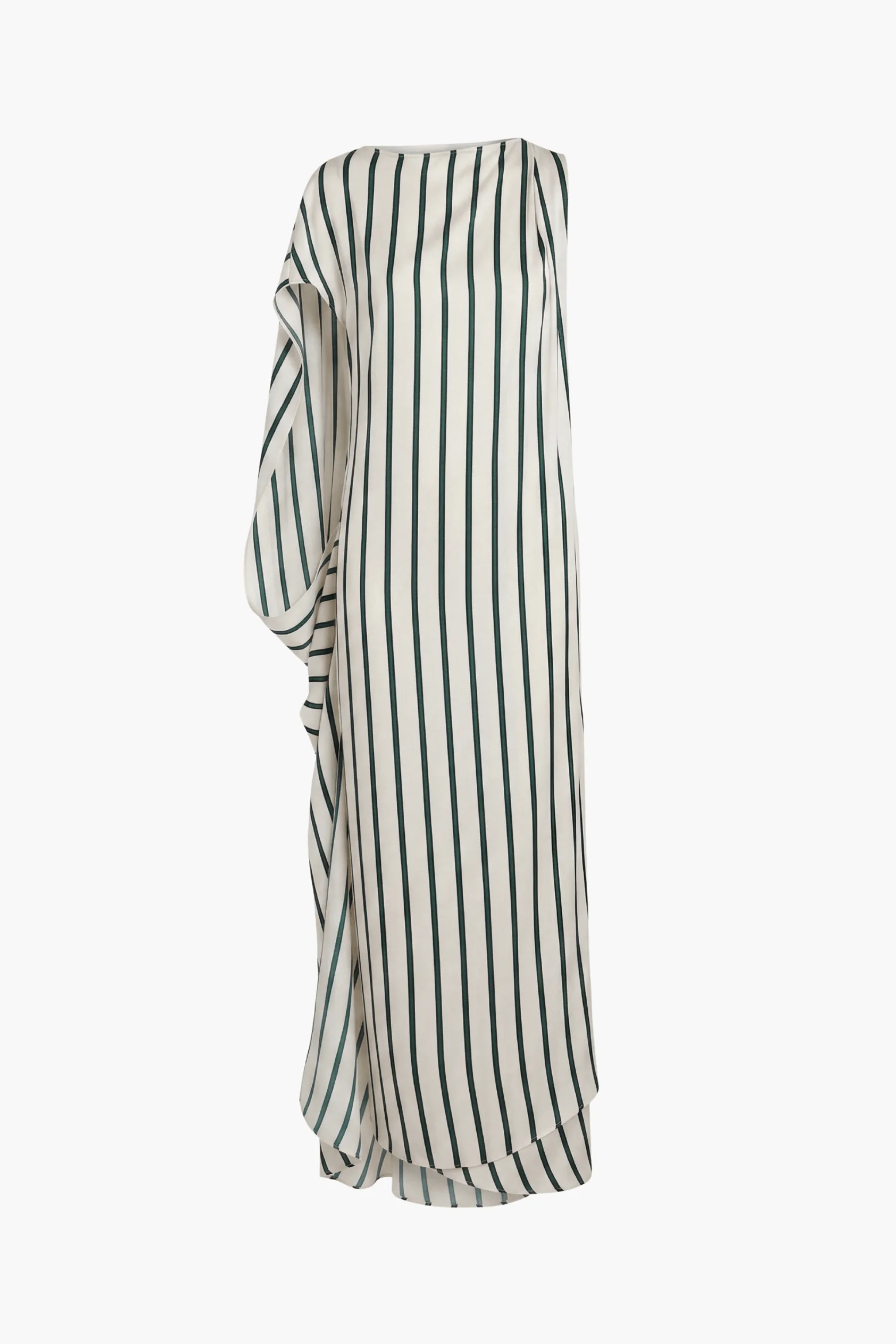 CANNES SILK ASYMMETRIC MAXI DRESS - 1