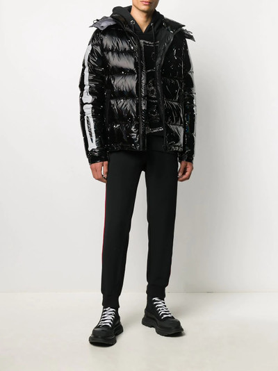 PHILIPP PLEIN Skeleton puffer coat outlook