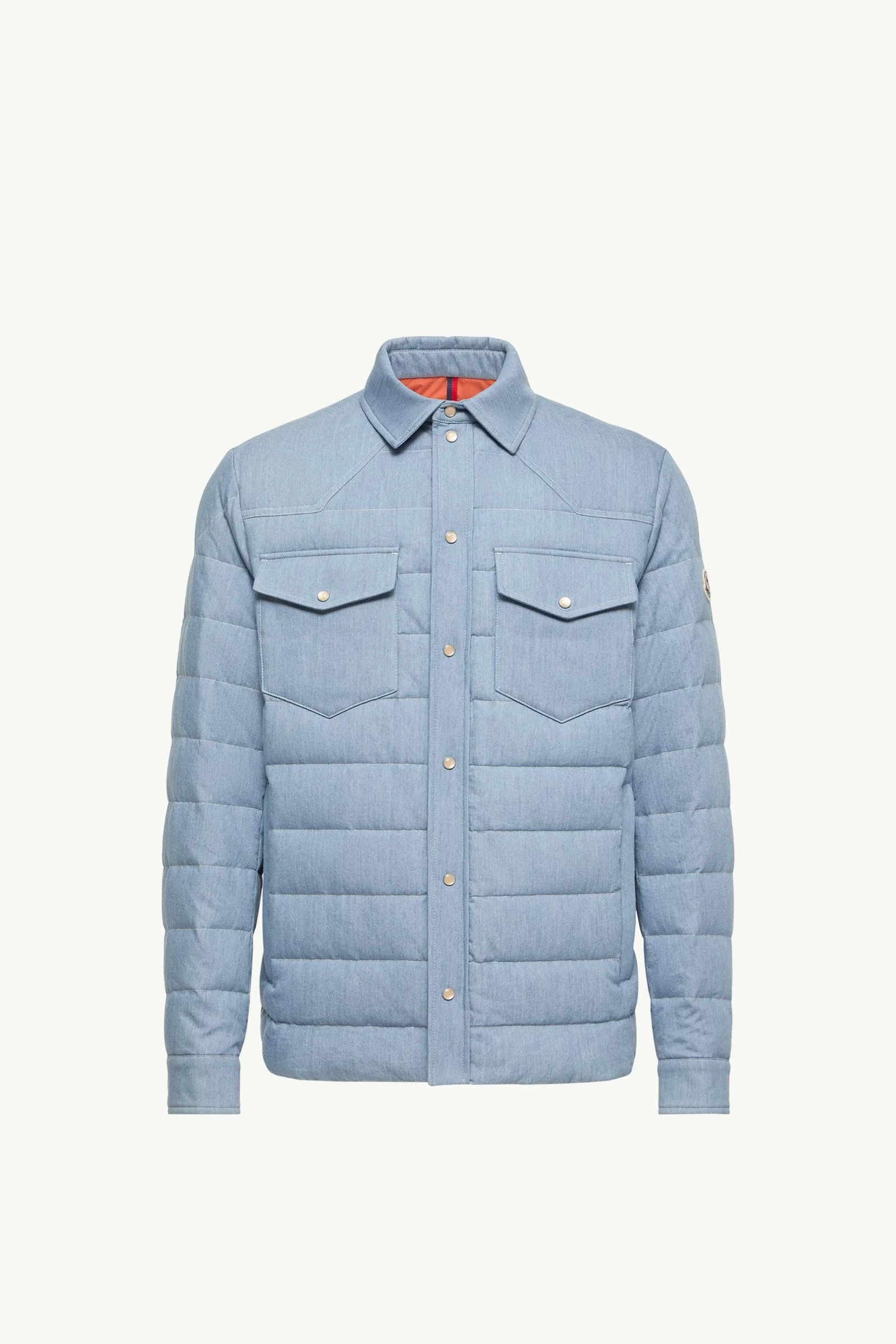 Tiriol Denim Down Shirt Jacket - 1
