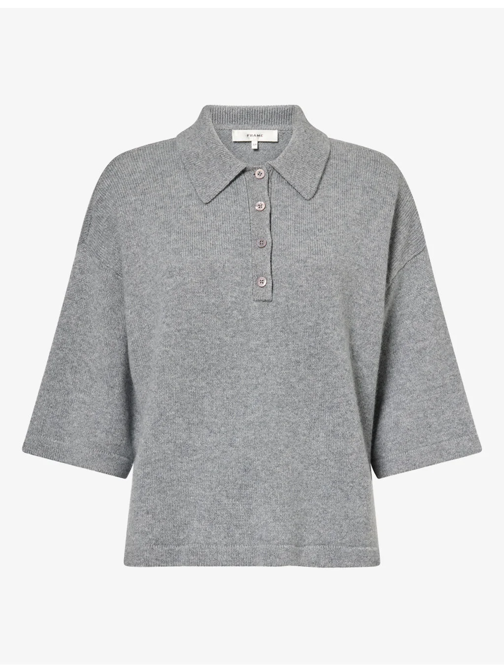 The Academy Relaxed-Fit Cashmere Polo Shirt - 1