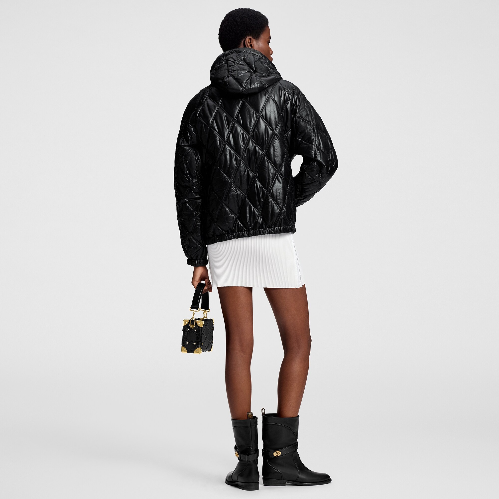 Quilted Malletage Puffer Jacket - 3
