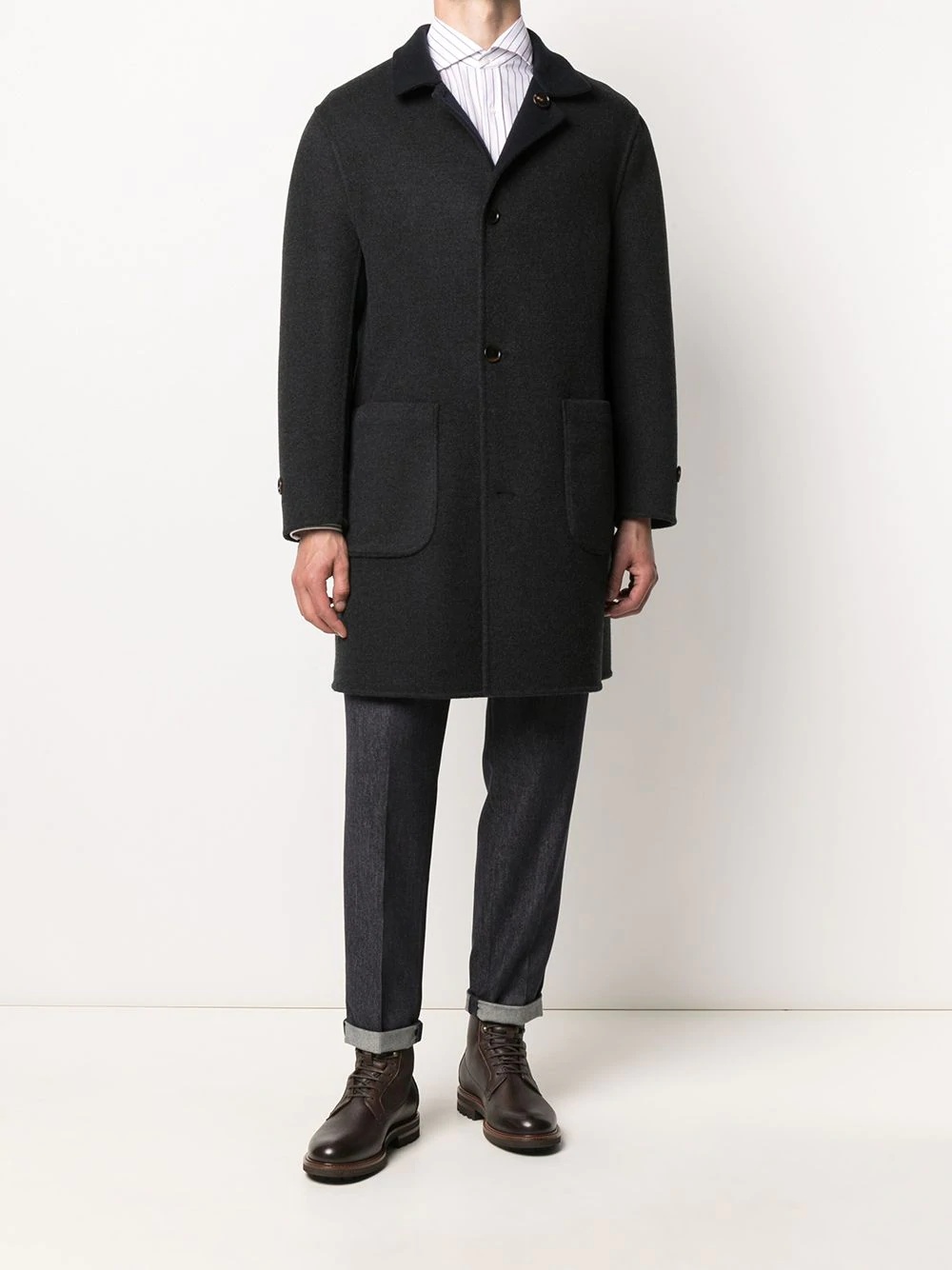 reversible double-faced coat - 6