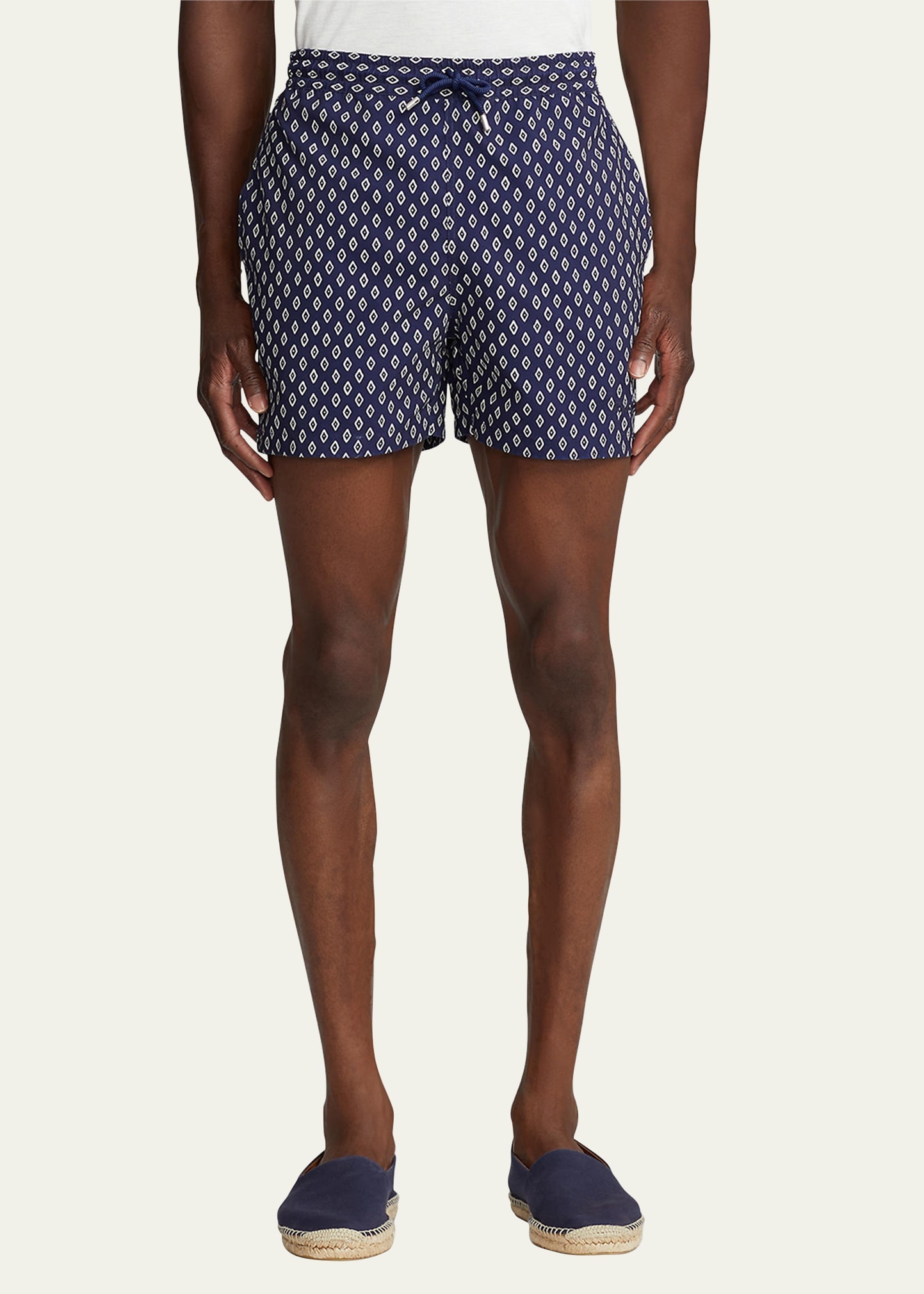 Men's Amalfi Diamond Swim Trunks - 4