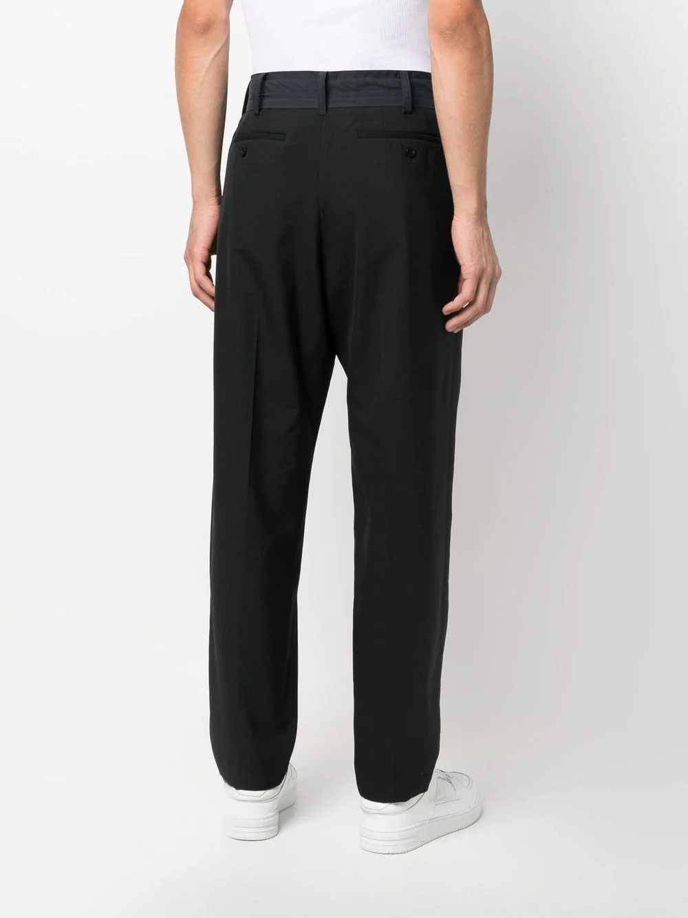 slim drawstring trousers - 4