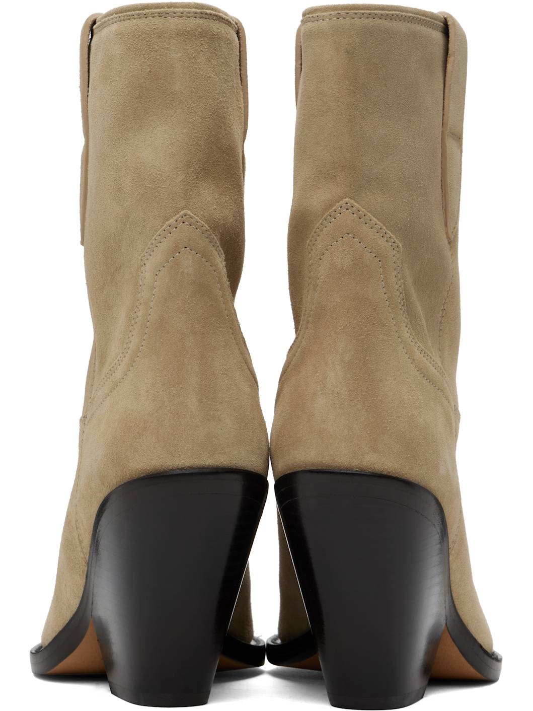 Beige Leyane Boots - 2