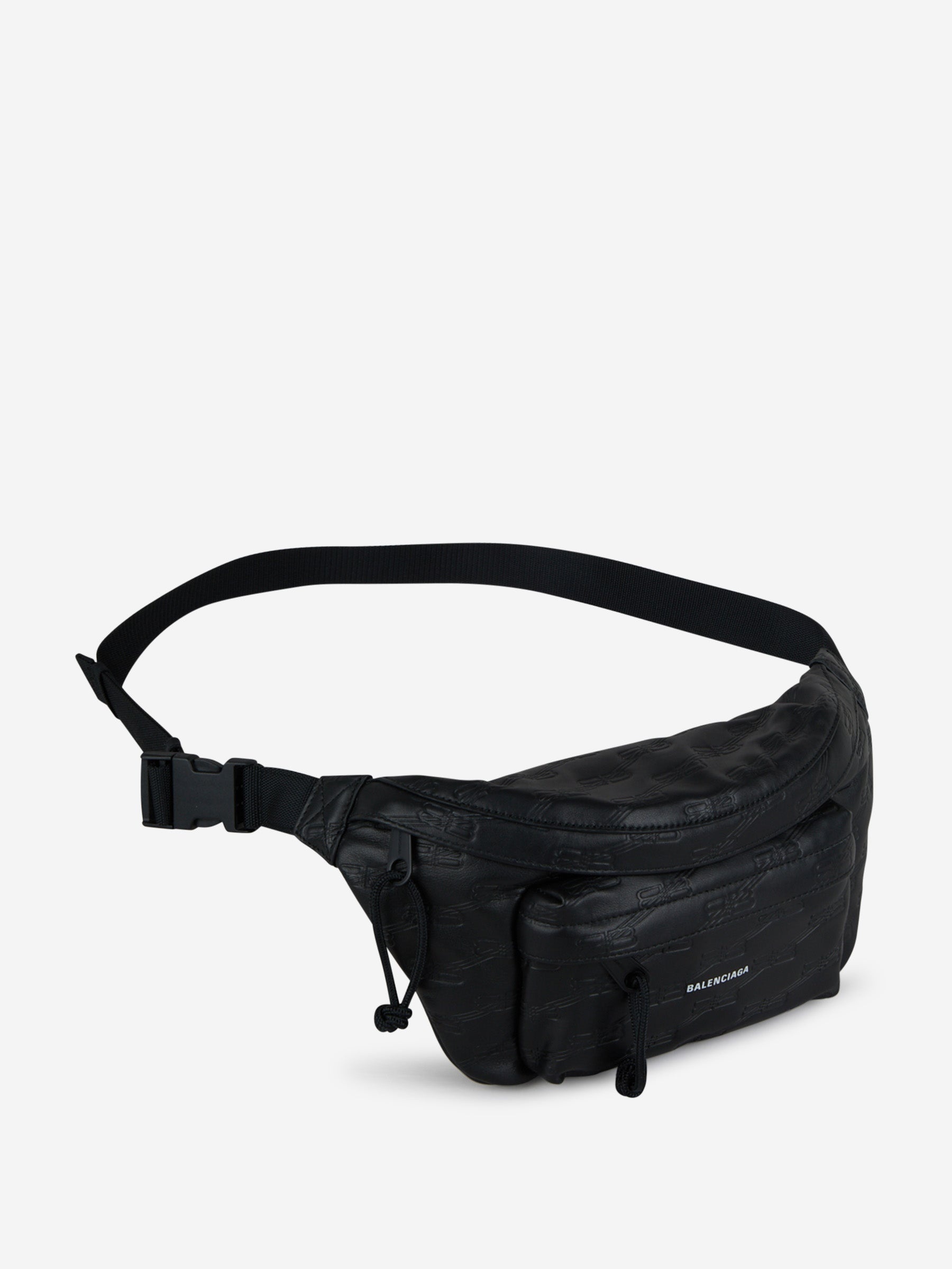 LEATHER LOGO WAIST BAG - 1