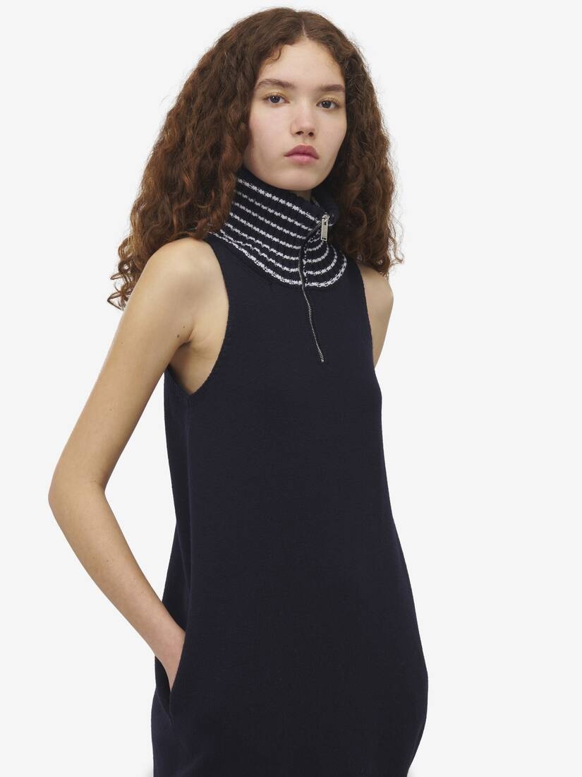 Knitted Mini Dress - 6