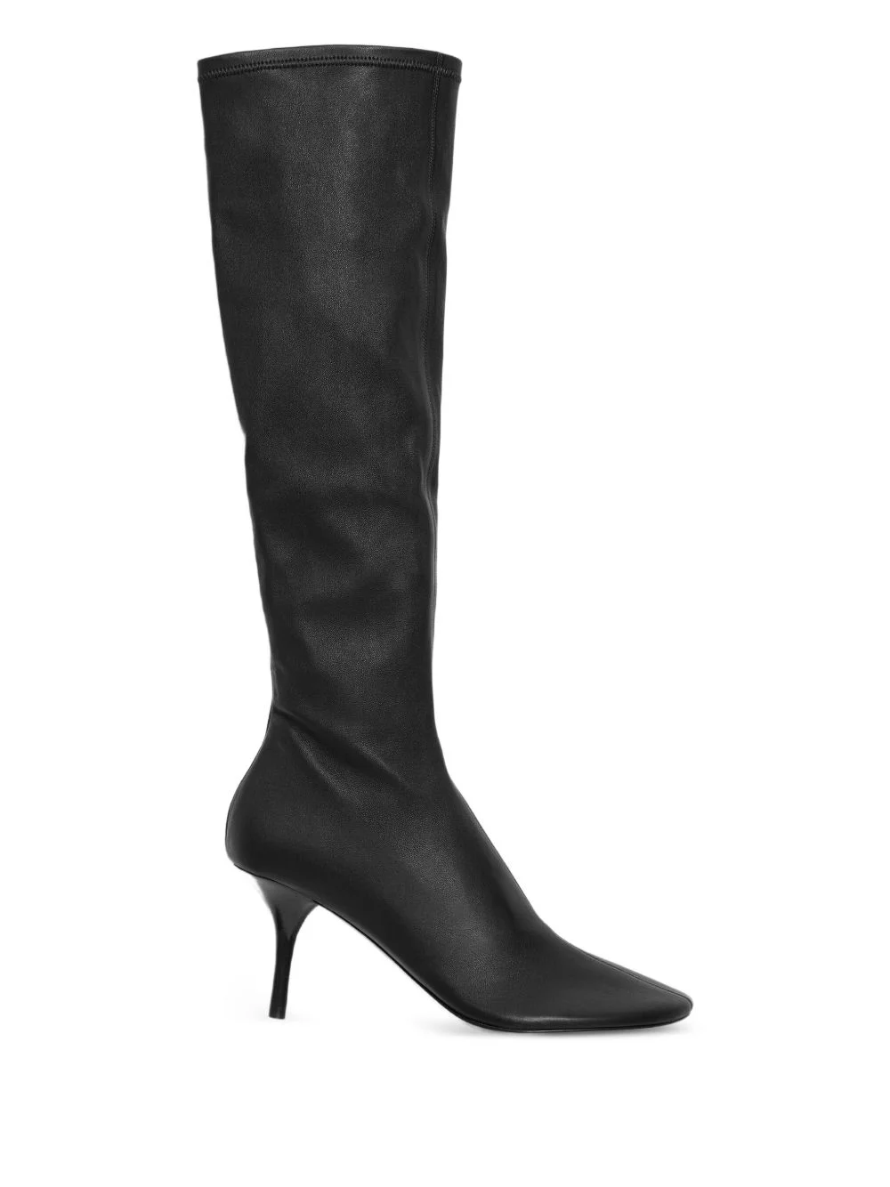 slouchy leather boots - 1