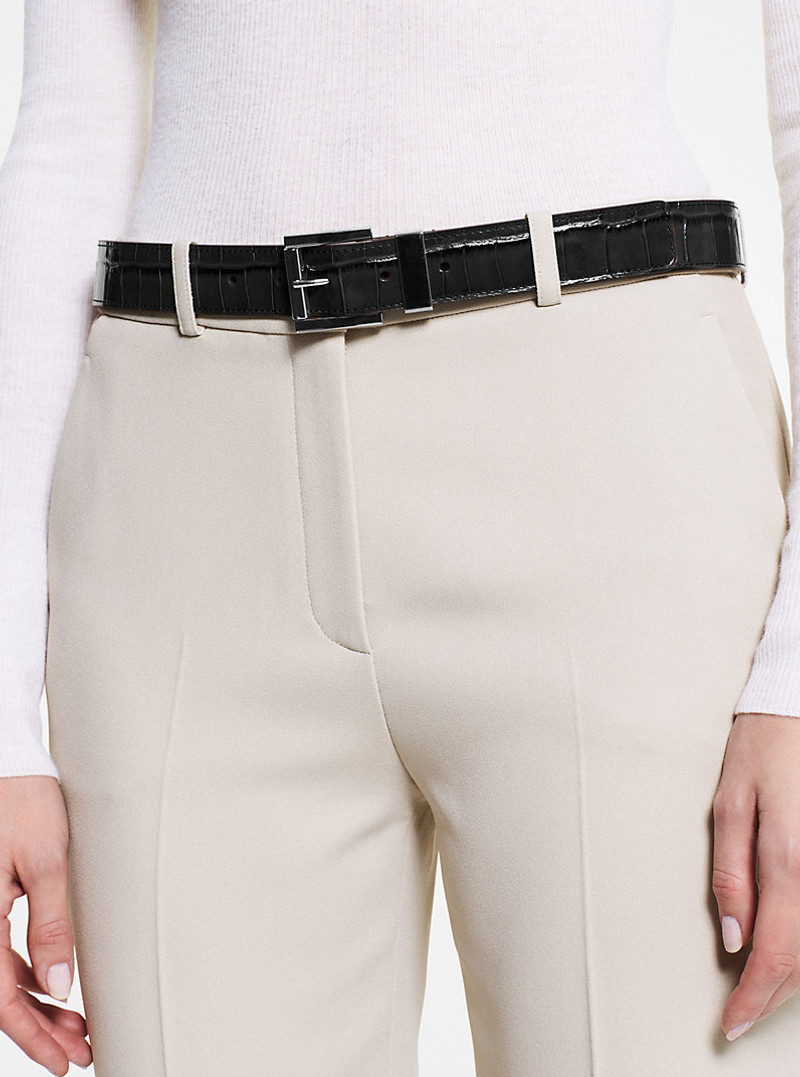 MICHAEL KORS COLLECTION Leather Waist Belt outlook