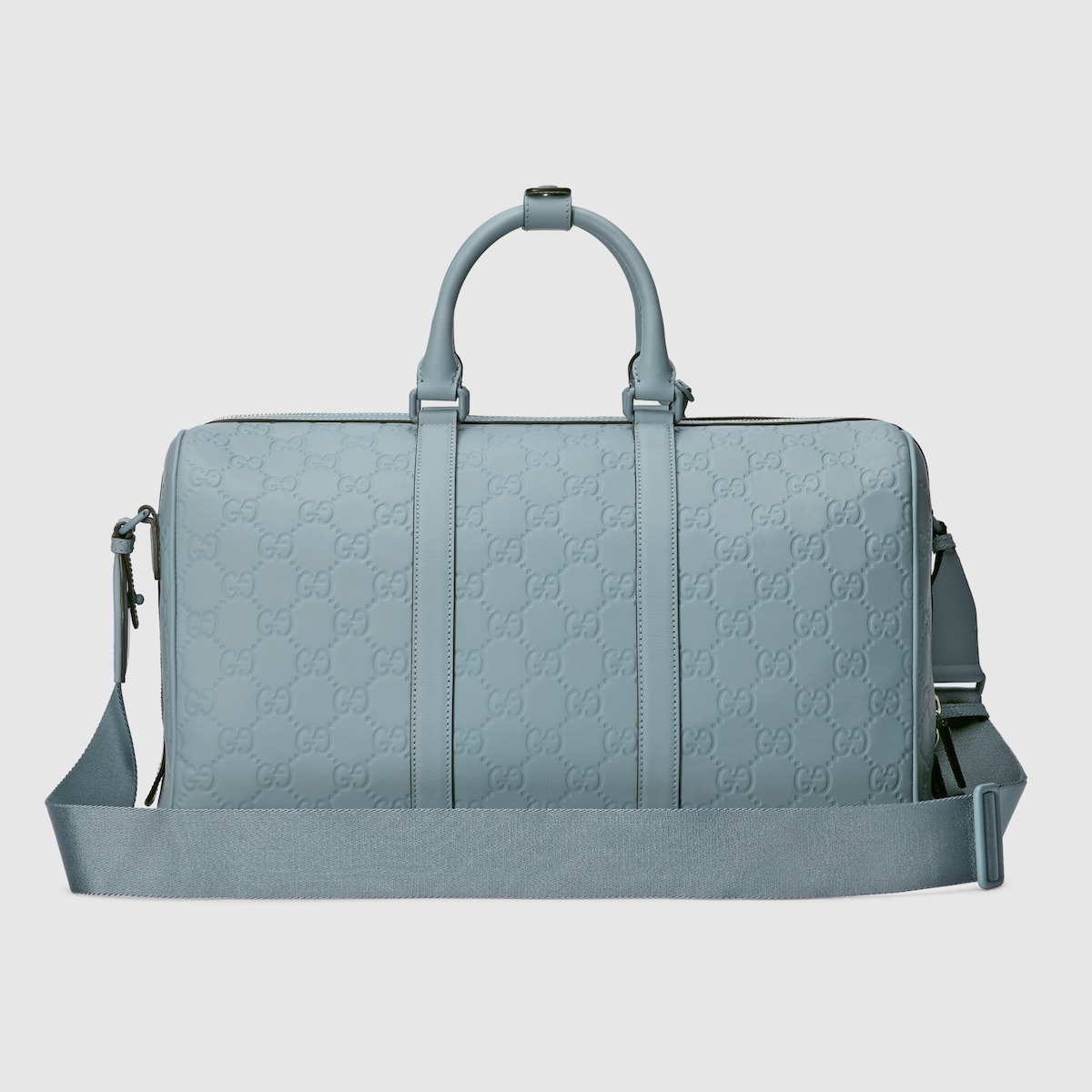 GG rubber-effect medium duffle bag - 4