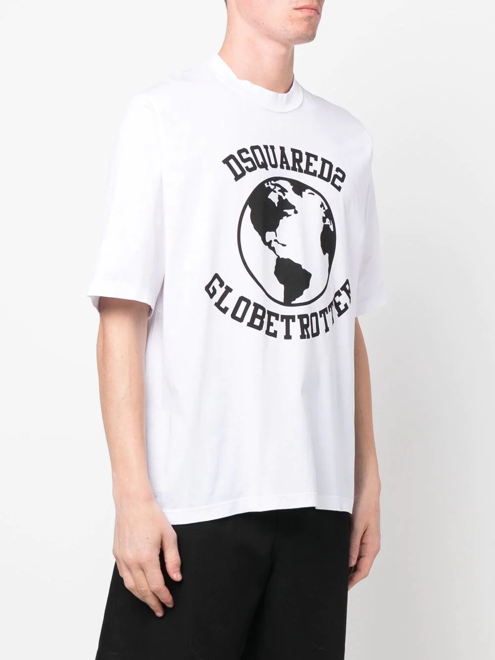 logo-print short-sleeved T-shirt - 3