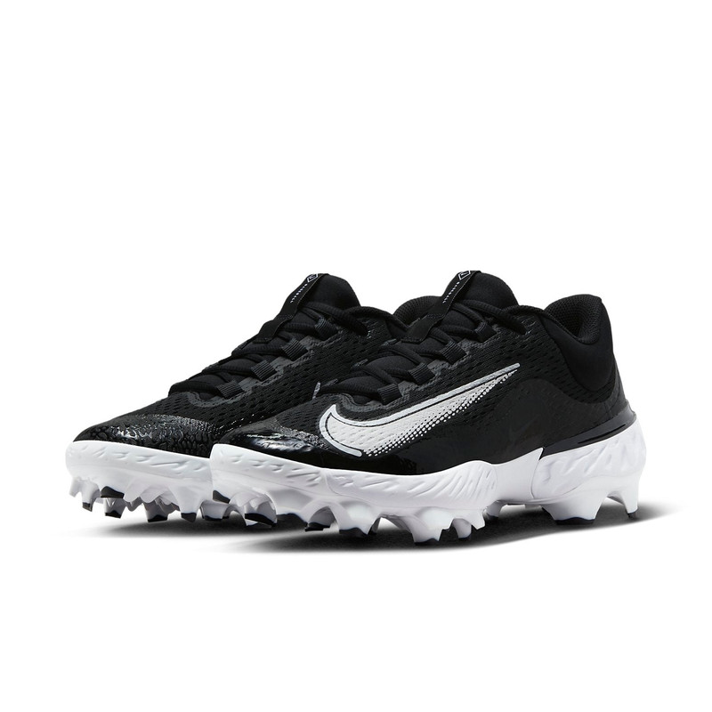 Nike Alpha Huarache Elite 4 Low MCS 'Black White' FD6221-001 4
