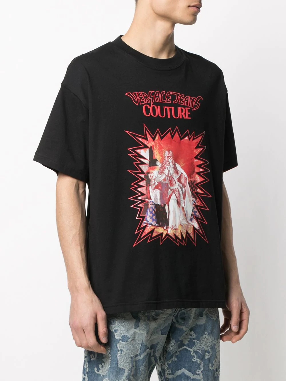 graphic-print crew-neck T-shirt - 3