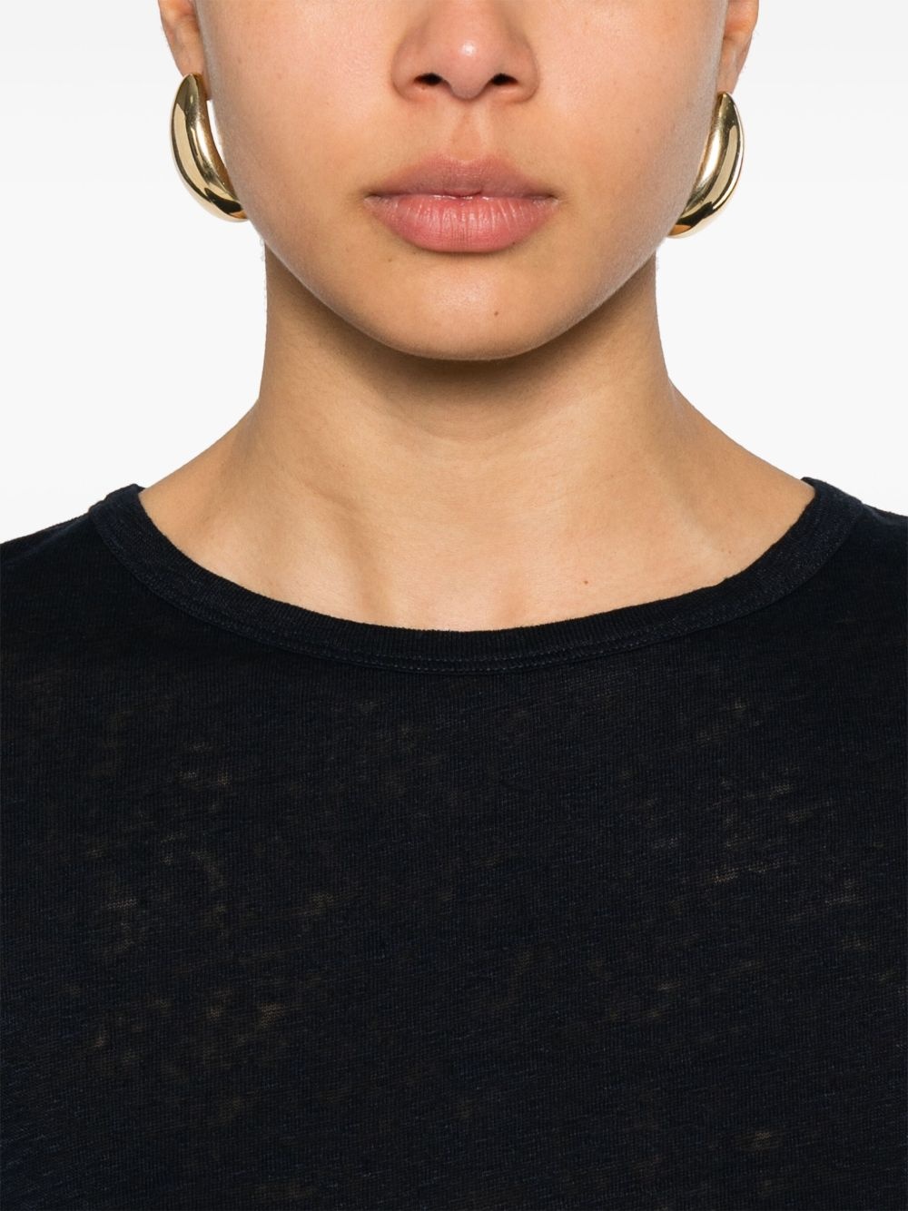 linen T-shirt - 5