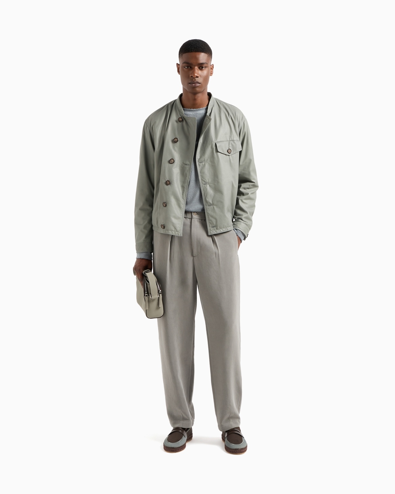 GLOVE-QUALITY NAPPA-LEATHER BLOUSON - 2