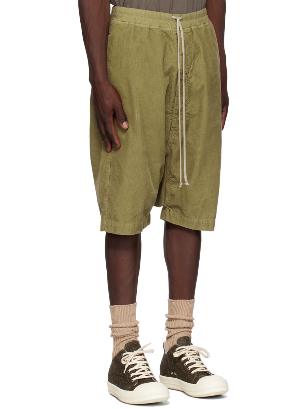 Khaki Pods Shorts - 2