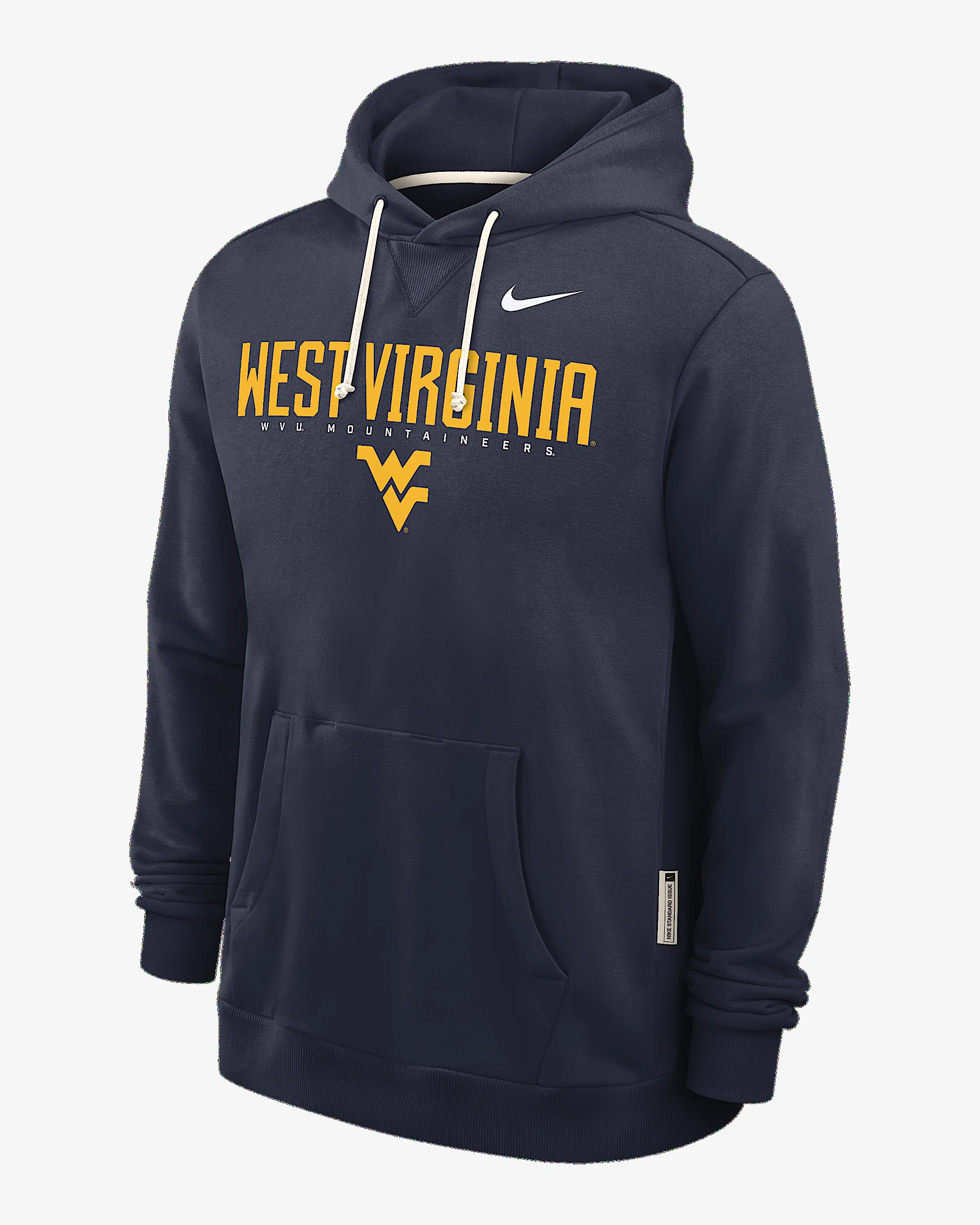 West Virginia Sideline Men's Nike Dri-FIT College Pullover Hoodie - 1