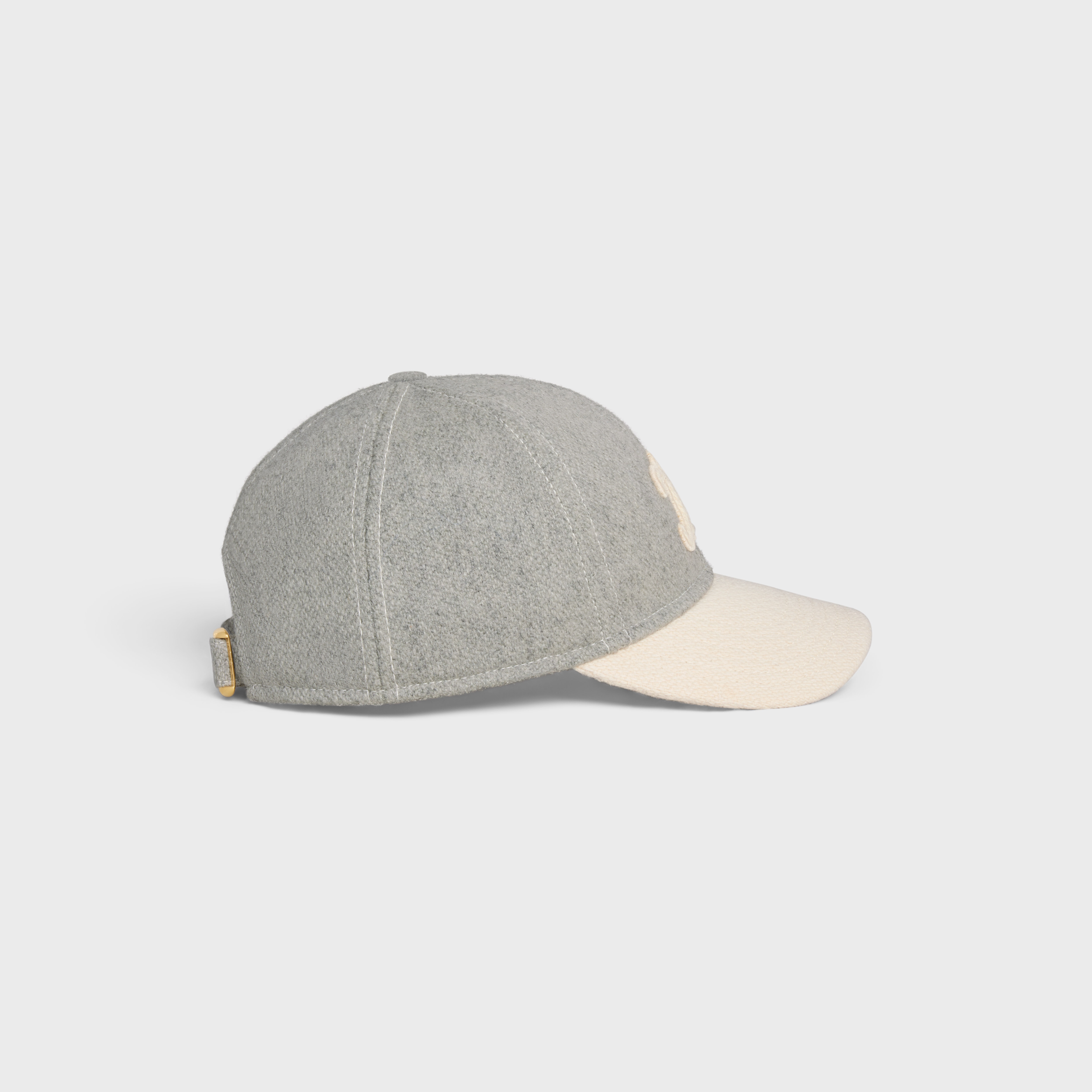 triomphe baseball cap in wool - 3
