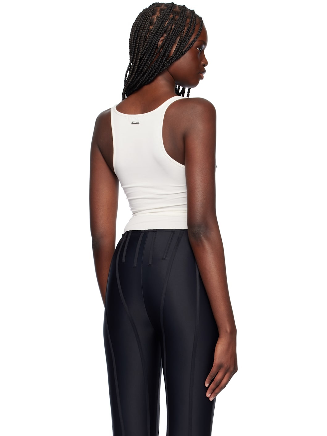Off-White Pierced Tank Bodysuit - 3