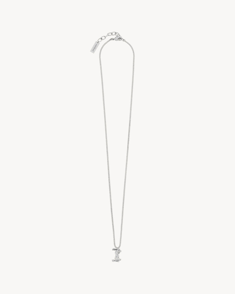 CASSANDRE RING NECKLACE IN METAL 1