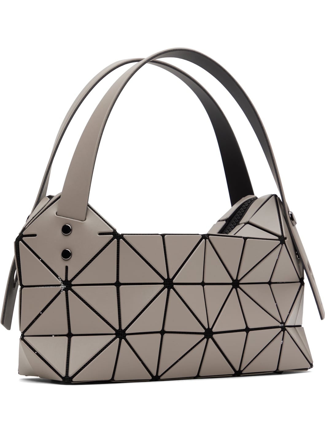 Gray Mini Boston Bag - 3