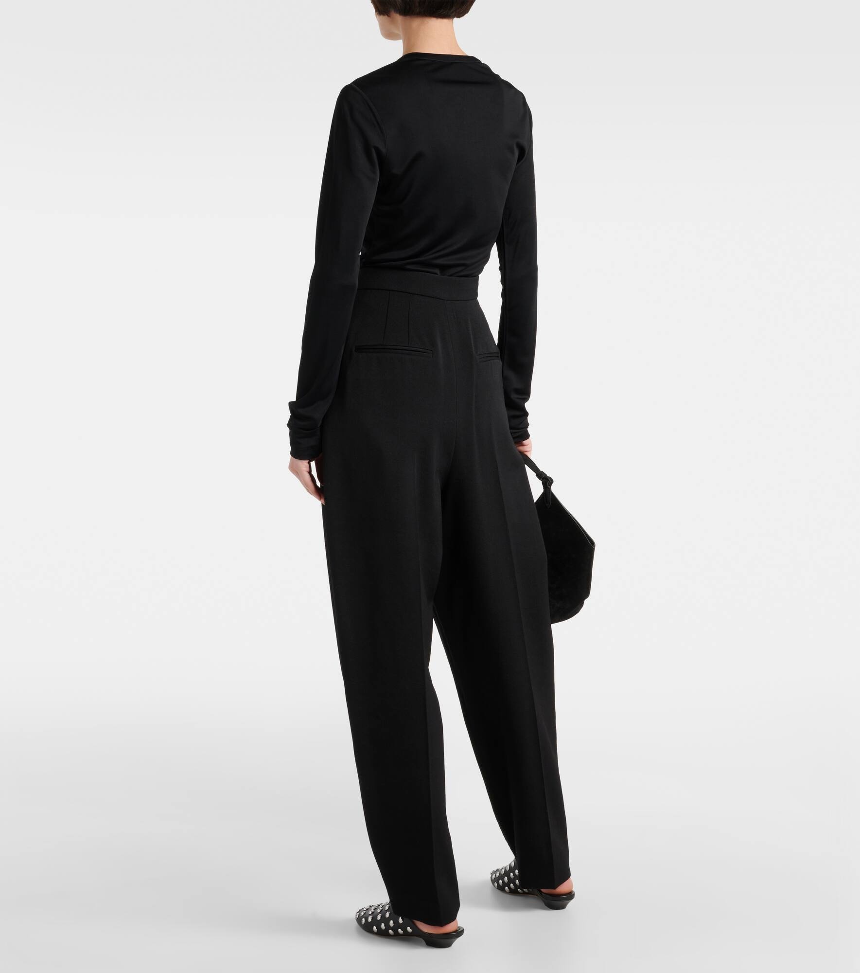 Ashford wool-blend straight pants - 3