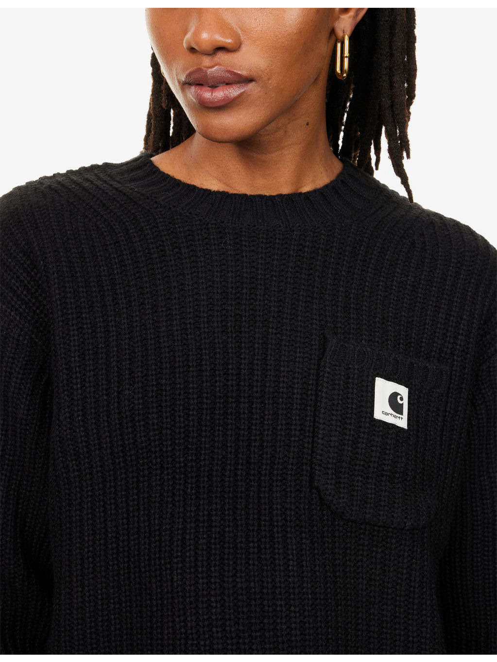 Mira Logo-Patch Knit Jumper - 5