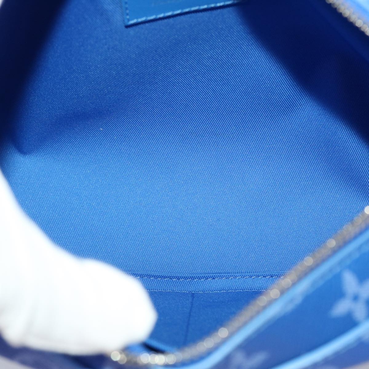 LOUIS VUITTON Monogram Clouds Soft Trunk Shoulder Bag Blue M45430 - 10